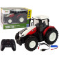 Traktor rolniczy zdalnie sterowany R/C pilot farma biało-czerwony 1:24 EAN: 5905323215436