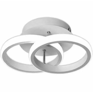Zd110a lampa żyrandol plafon led biała