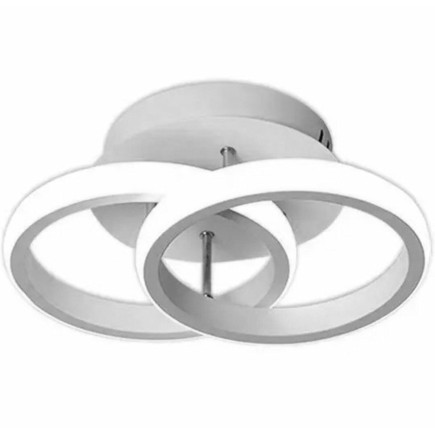 Zd110a lampa żyrandol plafon led biała