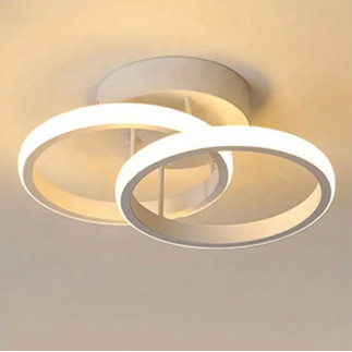 Zd110a lampa żyrandol plafon led biała