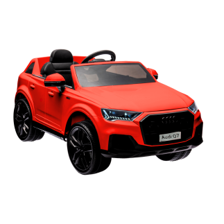 Auto na akumulator audi q7 czerwone lakierowane
