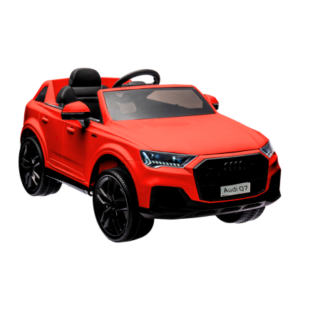 Auto na akumulator audi q7 czerwone lakierowane