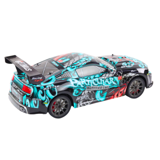 Duże auto sportowe zdalnie sterowane rc 1:8 światła dźwięki graffiti