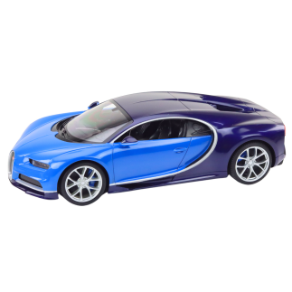 Samochód zdalnie sterowany rc 1:14 bugatti veyron chiron niebieski