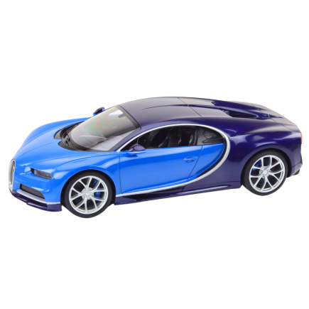 Samochód zdalnie sterowany rc 1:14 bugatti veyron chiron niebieski