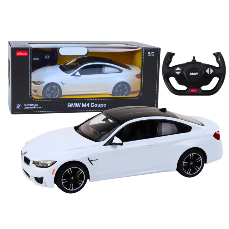 Samochód zdalnie sterowany RC BMW M4 Coupé biały, EAN: 5905991011835