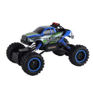 Zdalnie Sterowane Auto Terenowe RC 1:14 2.4G Niebieskie - EAN: 5905991002109