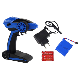 Auto terenowe zdalnie sterowane rc 1:14 2.4g niebieskie