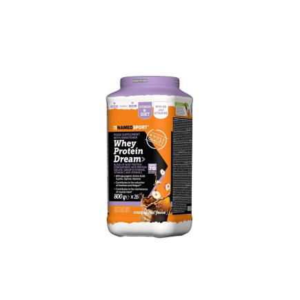 Odżywka białkowa namedsport whey protein dream / orzech laskowy 800g