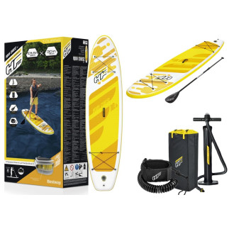 Deska sup hydro-force żółta 320 x 76 x 12 cm bestway 65348