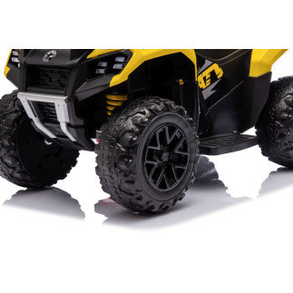 Quad na akumulator gts1155 żółty
