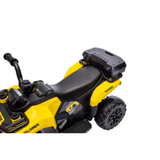 Quad na akumulator gts1155 żółty