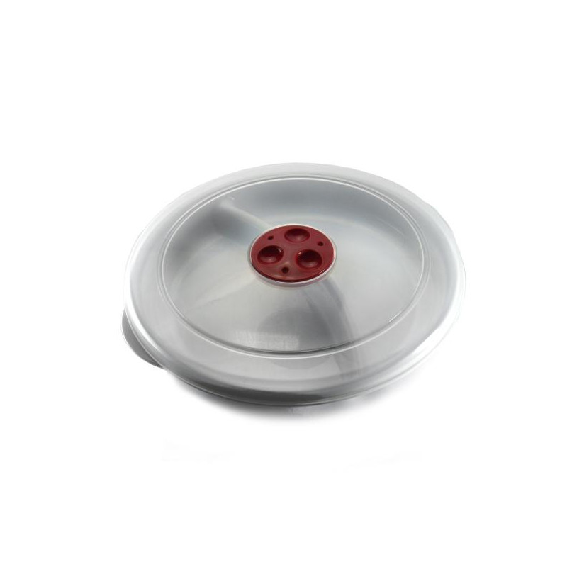 Talerz Smart dzielony do mikrofali 25 cm AMBITION