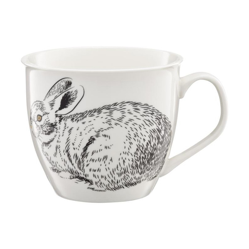 Kubek porcelanowy Rabbit Wild 550 ml AMBITION Kubek porcelanowy Rabbit Wild 550 ml AMBITION