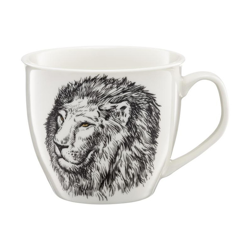 Kubek porcelanowy Lion Wild 550 ml AMBITION