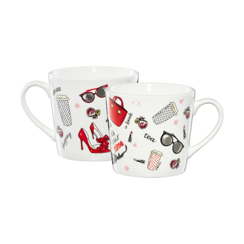 Kubek porcelanowy Fashion 400 ml Your Time AMBITION