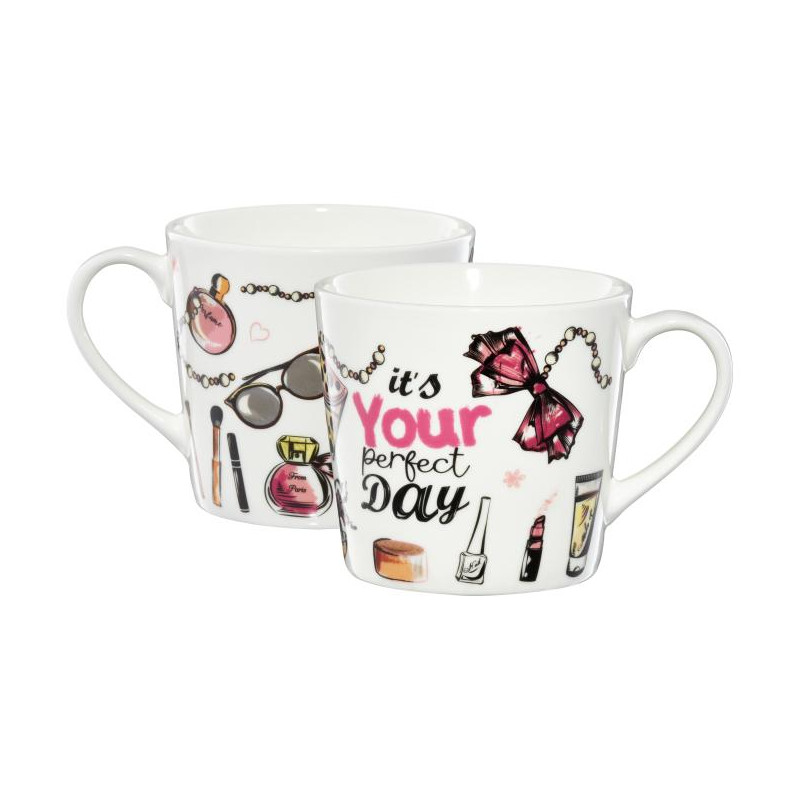 Kubek porcelanowy Fashion 400 ml Your Day AMBITION