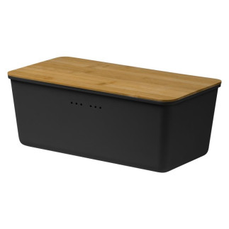 AM-CRISPO CHLEBAK 34X18X13,5CM CZARNY