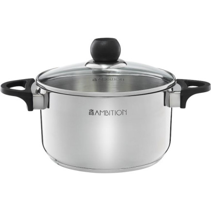 AM-VIKOS GARNEK 20CM 3,4L SZKL POKR IND