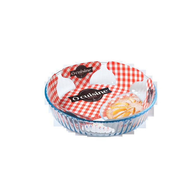 OC-818BC-FORMA TARTA ZARO 26X26X6CM 2,1L WYS