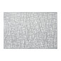 Mata stołowa Glamour 45 x 30 cm srebrna ażurowa AMBITION
