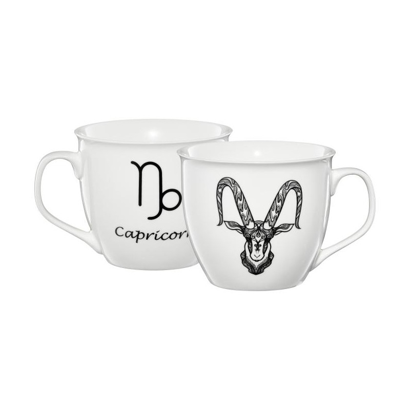 Kubek porcelanowy Zodiac 550 ml Koziorożec AMBITION