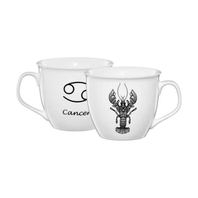 Kubek porcelanowy Zodiac 550 ml Rak AMBITION