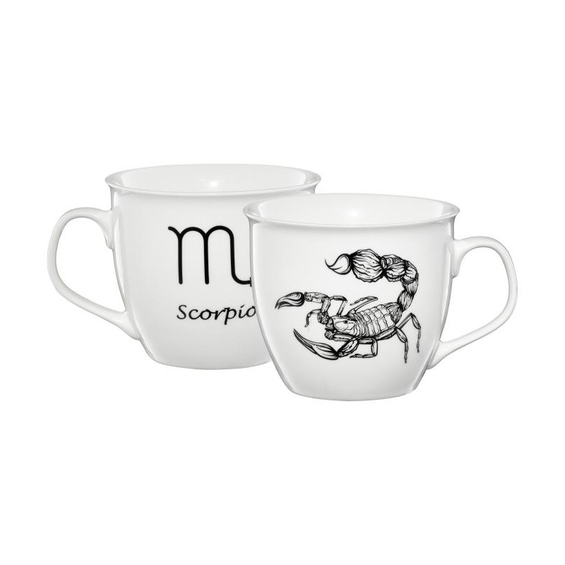 Kubek porcelanowy Zodiac 550 ml Skorpion AMBITION