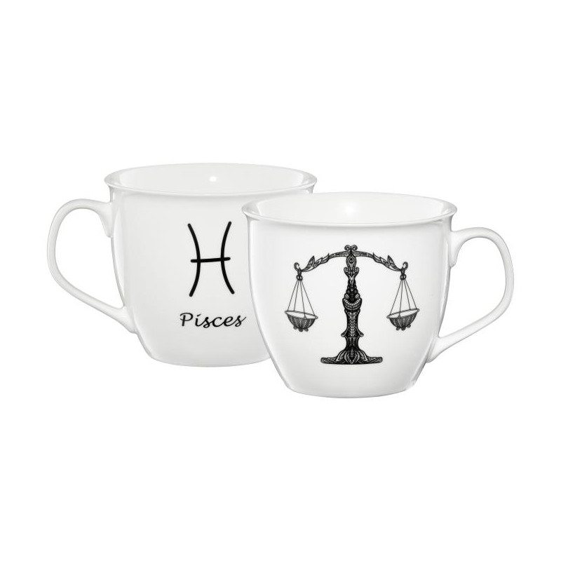 Kubek porcelanowy Zodiac 550 ml Waga AMBITION