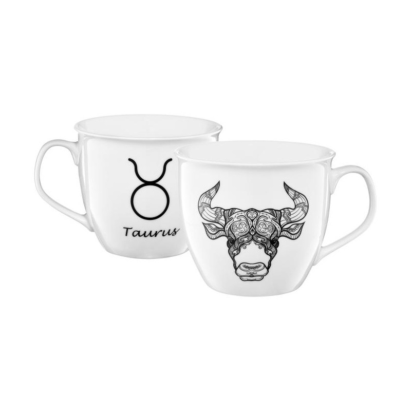 Kubek porcelanowy Zodiac 550 ml Byk AMBITION