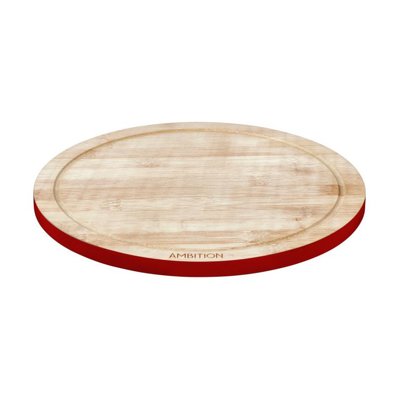 Deska do krojenia bambusowa Ombre 28 cm okrągła AMBITION
