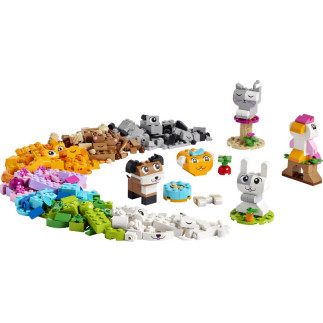 Klocki lego classic kreatywne zwierzątka 450 elementów 11034