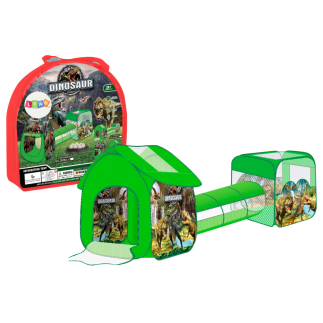 Plac zabaw dla dzieci 3w1 namiot iglo basen dinozaury