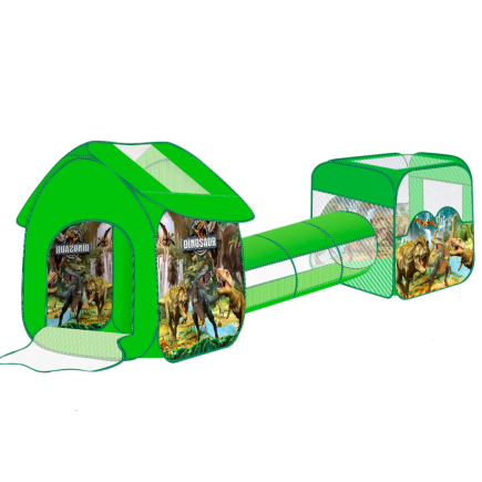 Namiot Iglo Basen Dinozaury 3w1 - Plac Zabawkowy dla Dzieci, EAN: 5905991026341