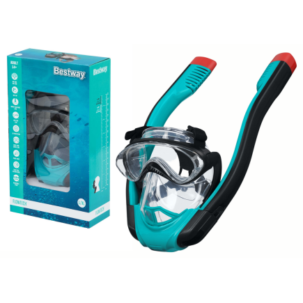 Maska do nurkowania pełnotwarzowa maska ​​do snorkelingu l/xl bestway 24058