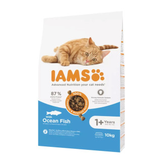 Iams vitality adult cat ocean fish - sucha karma dla kota - 10 kg