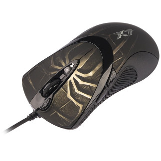 Mysz komputerowa a4 tech evo xgame laser oscar x747 brown fire a4tmys29980 (laserowa  3600 dpi  kolor brązowy)
