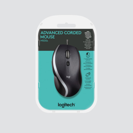 Mysz logitech m500s advanced corded