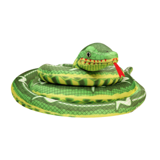 Maskotka pluszowa wąż zielony 400 cm