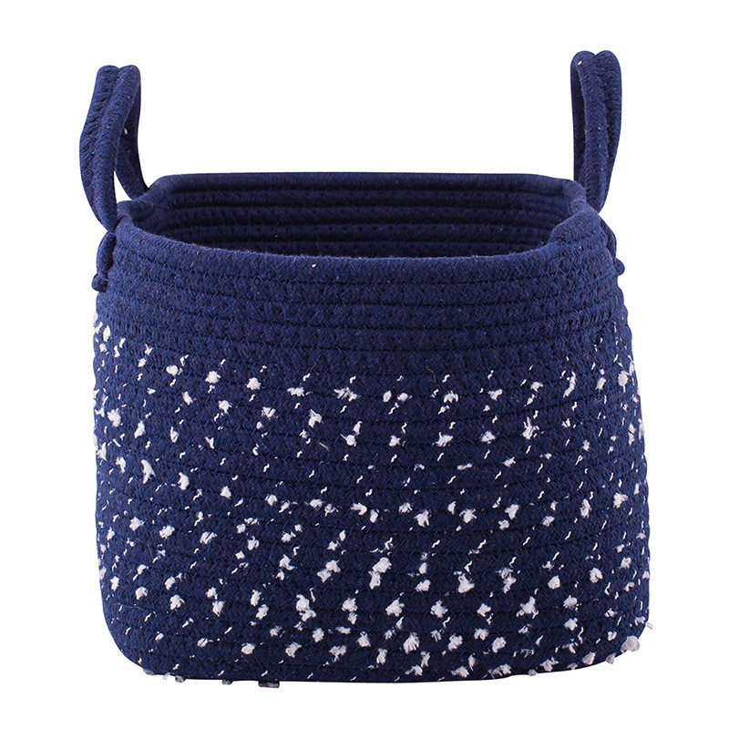 Kosz Pleciony Granatowy 25x25x20cm n/n bz EAN: 5904252307182
