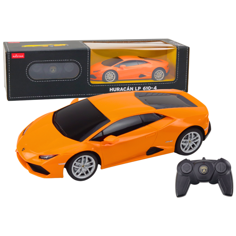 Auto R/C Lamborghini Huracan Rastar Pomarańczowy EAN: 5905991009306