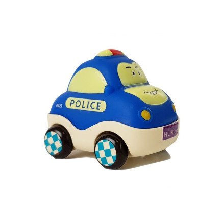 Zestaw autek Policja i Ambulans dla niemowlaka z napędem, 4 elementy, EAN: 5905323218574
