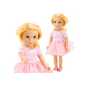 Różowa Lalka w Sukience z Tiulem i Blond Włosami EAN: 5905991009351