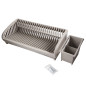 Suszarka do naczyń z ociekaczem taupe 47,5x22x20cm EAN: 5900119441914