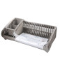 Suszarka do naczyń z ociekaczem taupe 47,5x22x20cm EAN: 5900119441914