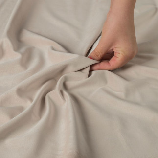 Velvet tkanina dekoracyjna, wysokość 300cm, kolor 057 kremowy
