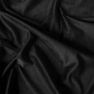 Velvet tkanina dekoracyjna, wysokość 300cm, kolor 111 czarny