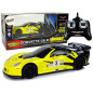 Auto sportowe R/C Corvette C6.R Żółte 2.4G z światłami - EAN: 5904204756709