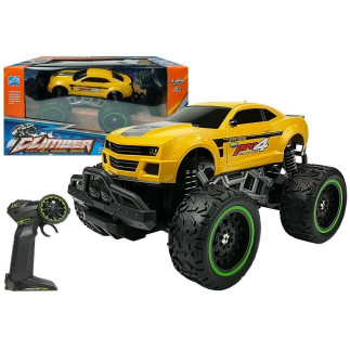 Auto zdalnie sterowane r/c 6.5 km/h wysokie koła żółte