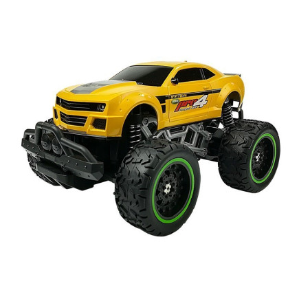 Zdalnie Sterowane Auto R/C z Wysokimi Kołami - Żółte, Prędkość 6.5 km/h, EAN: 5908275994671